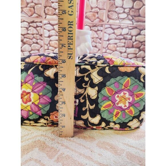 Vera Bradley Satchel With Detachable Shoulder Strap - Suzani Print #A48 - Picture 9 of 11